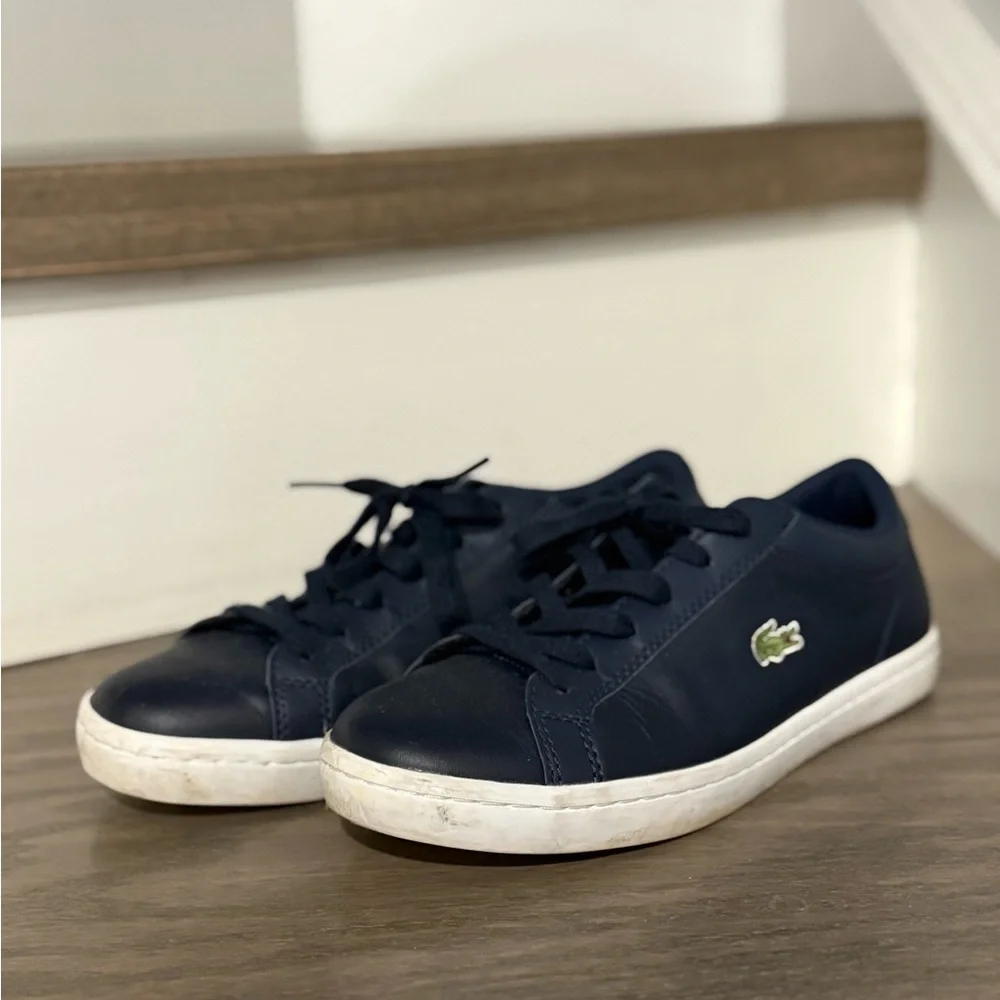 Lacoste Women’s Navy Blue Sneakers - Picture 1 of 6